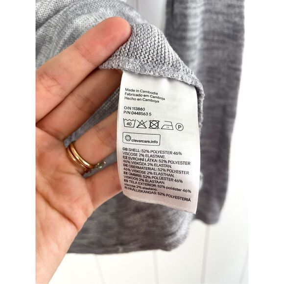 H&M Fine-knit jumper Sweater in Light Heather Gray Size S - Picture 7 of 8